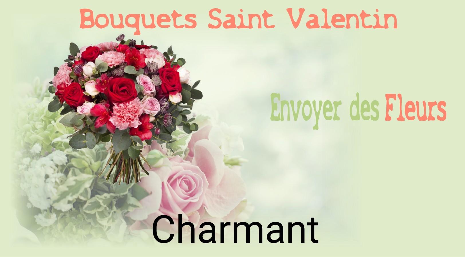 Roses de Saint-Valentin livrées à Charmant